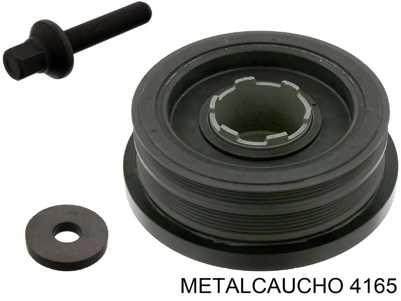 4165 Metalcaucho Задня подушка двигуна