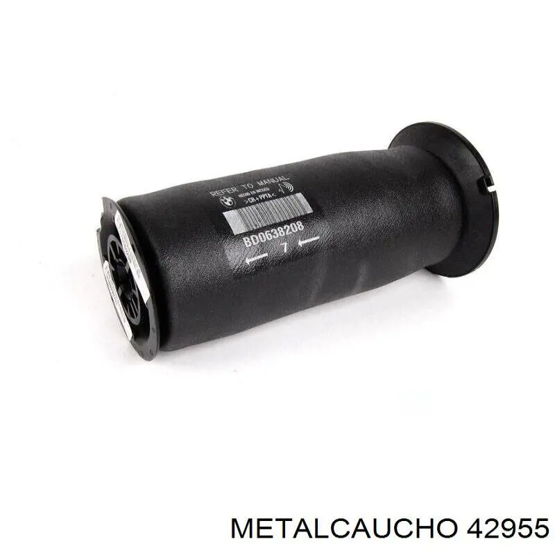 Пневмоподушка/Пневморессора моста заднього DSA120G Denckermann