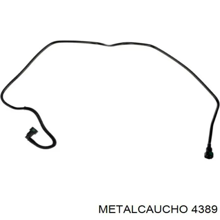Подушка (опора) двигуна, права 4389 Metalcaucho