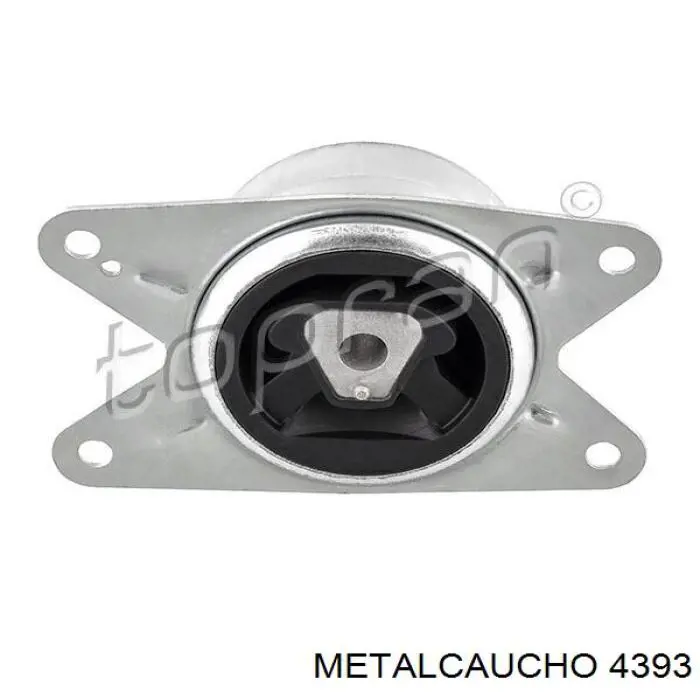 4393 Metalcaucho подушка (опора двигуна, ліва)