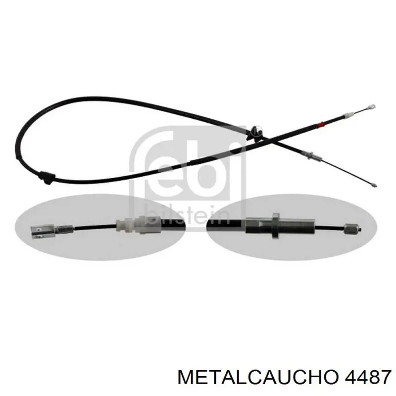 4487 Metalcaucho Сайлентблок переднього нижнього важеля