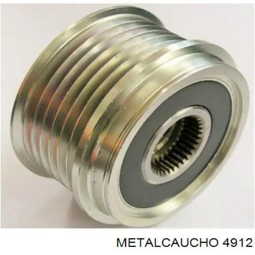 4912 Metalcaucho шків генератора