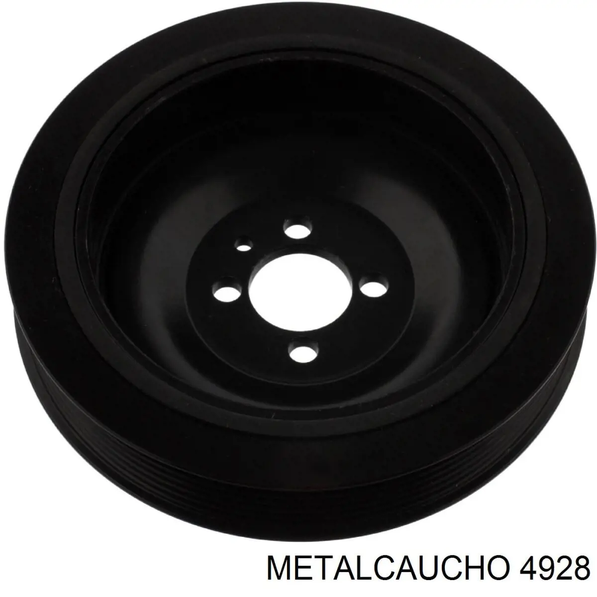 4928 Metalcaucho Ролик натяжителя ременя агрегатів