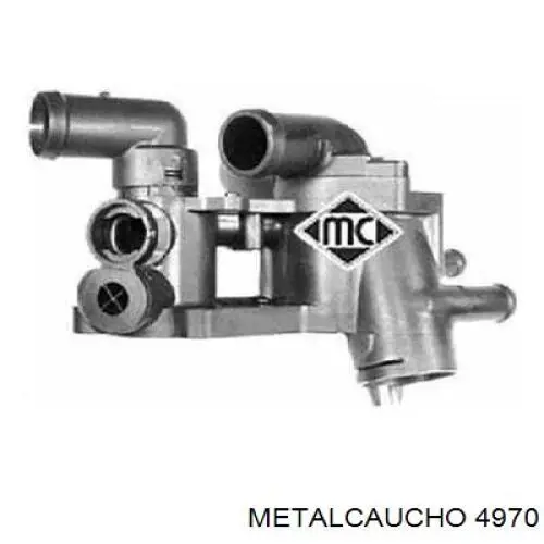 4970 Metalcaucho Сайлентблок переднього нижнього важеля