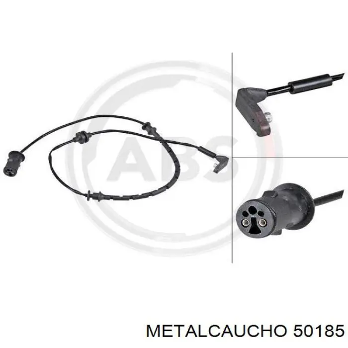 Датчик АБС (ABS) задній Metalcaucho 50185