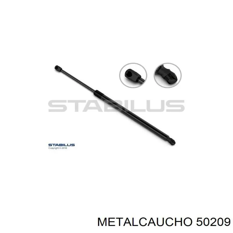 50209 Metalcaucho датчик абс (abs задній)