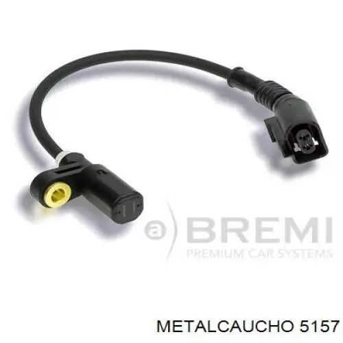 5157 Metalcaucho Ролик натяжителя ременя агрегатів
