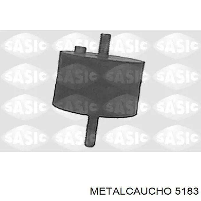 Подушка (опора) двигуна, ліва 5183 Metalcaucho