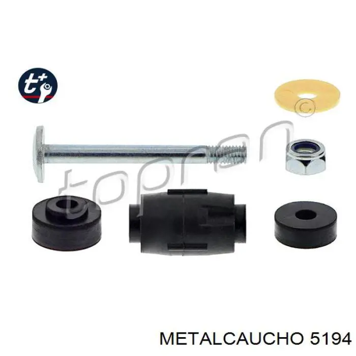 5194 Metalcaucho подушка (опора двигуна, задня)