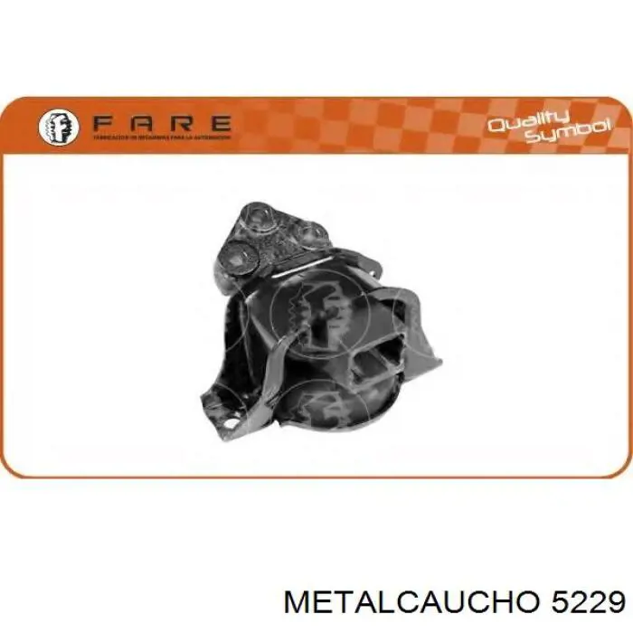 5229 Metalcaucho сайлентблок переднього верхнього важеля