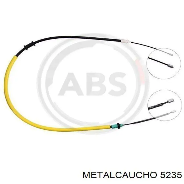 Втулка стабілізатора заднього 5235 Metalcaucho