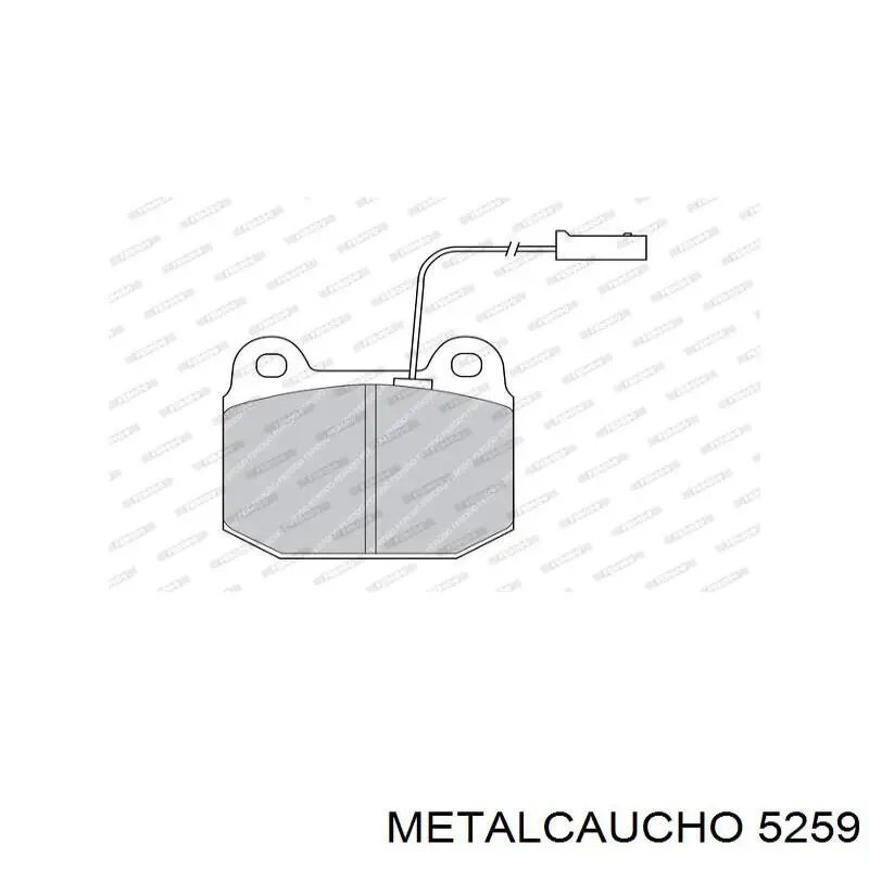 5259 Metalcaucho вилка зчеплення