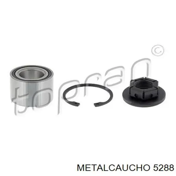 5288 Metalcaucho Опора амортизатора