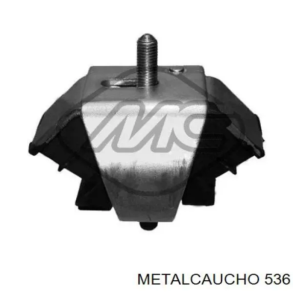 536 Metalcaucho пильник рульового механізму/рейки, лівий