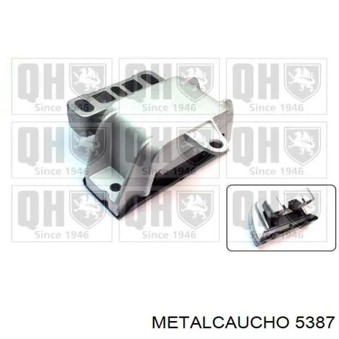 5387 Metalcaucho фільтр паливний