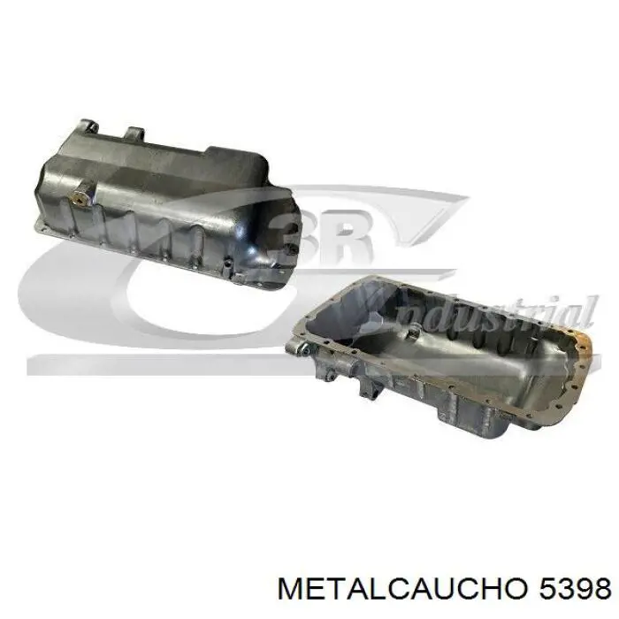 5398 Metalcaucho піддон масляний картера двигуна