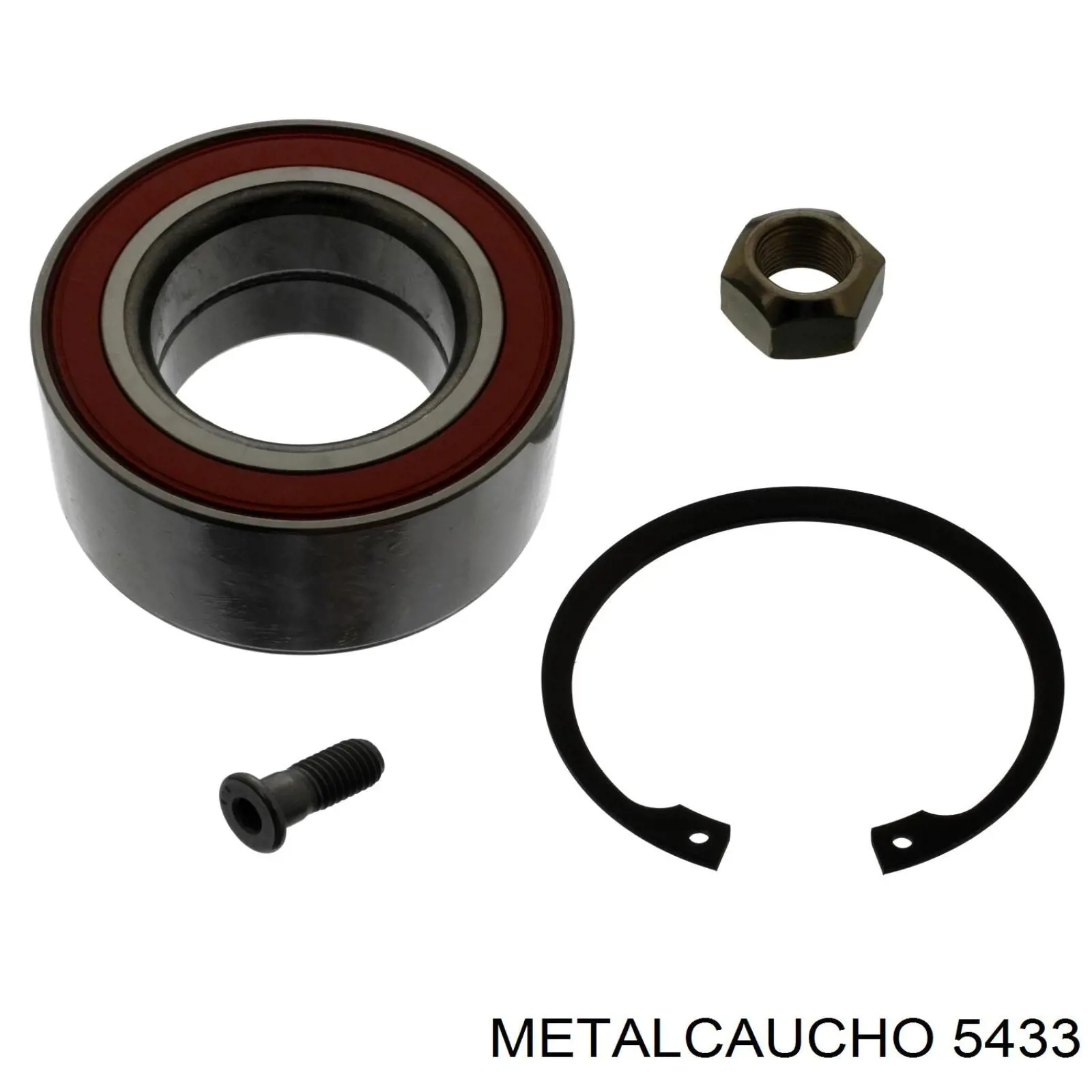 Купити 5433 Metalcaucho Сайлентблок задньої балки