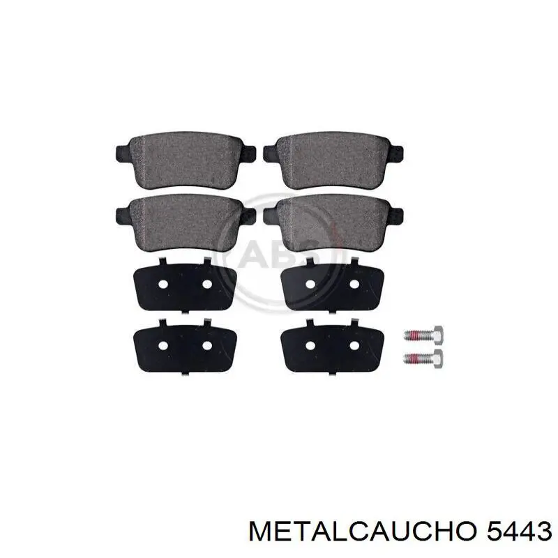 Купити 5443 Metalcaucho Подушка (опора) двигуна, права