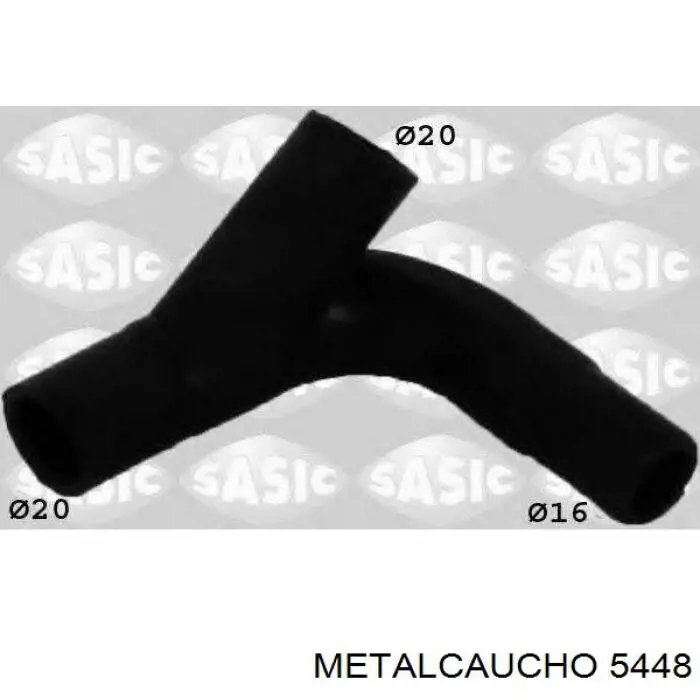 5448 Metalcaucho подушка (опора двигуна, задня)