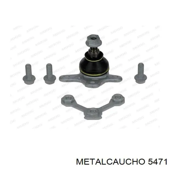5471 Metalcaucho Права подушка мотора