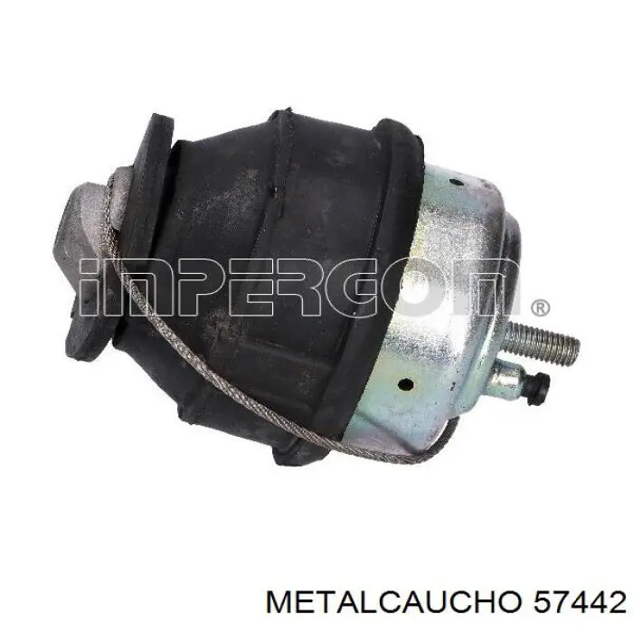 Подушка (опора) двигуна, задня Metalcaucho 57442 ціна, від 81.42 USD