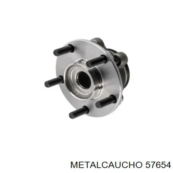 Купити 57654 Metalcaucho Подушка (опора) двигуна, нижня