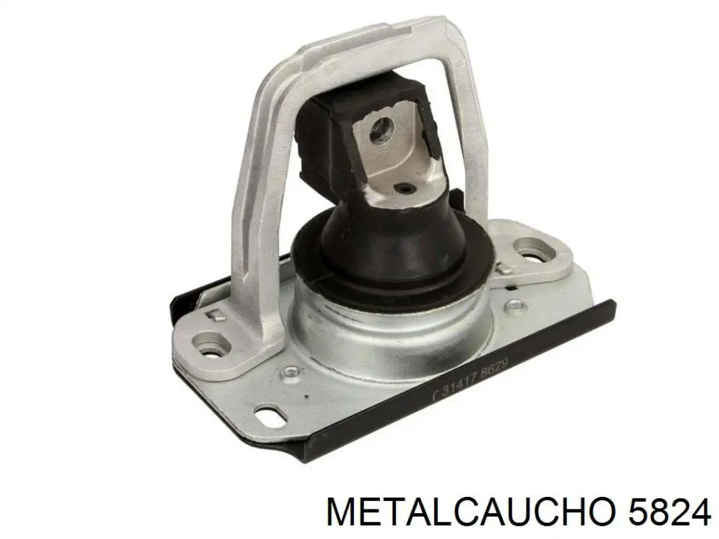 Муфта кардана еластична, задня 5824 Metalcaucho