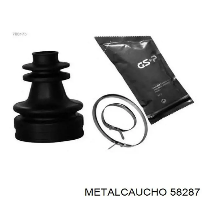 Сайлентблок заднього поздовжнього важеля, передній Metalcaucho 58287 ціна, від 28.05 USD