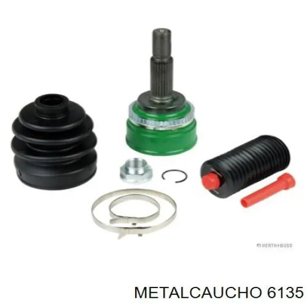 6135 Metalcaucho Подушка передньої опори двигуна