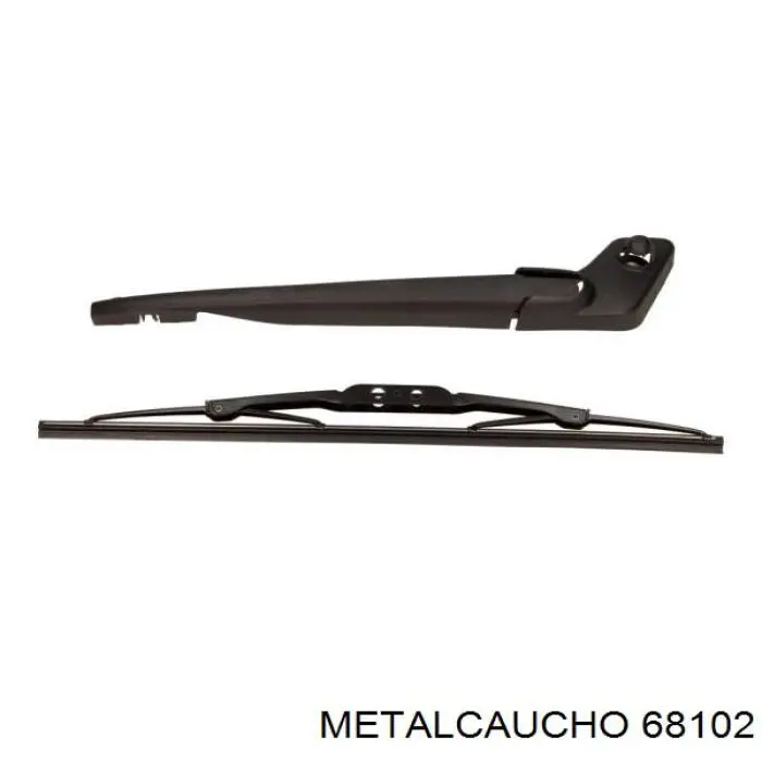 Щітка склоочисника заднього скла Metalcaucho 68102 ціна, від 7.57 USD