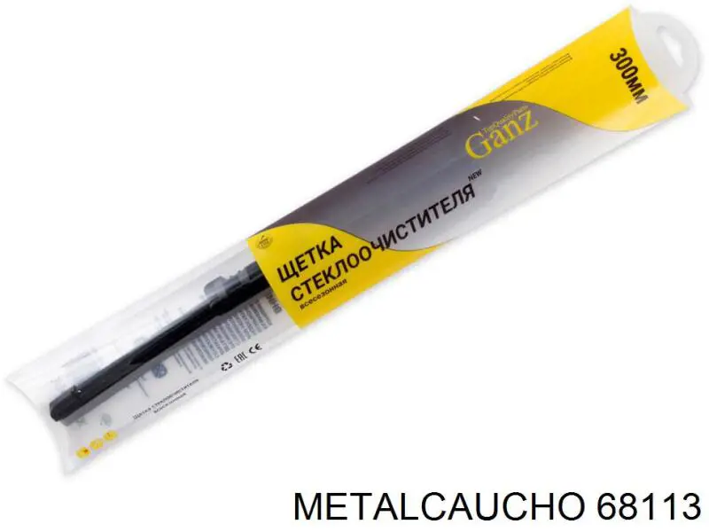 Задня щітка 68113 Metalcaucho