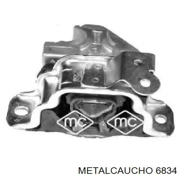 Купити 6834 Metalcaucho Задня опора двигуна