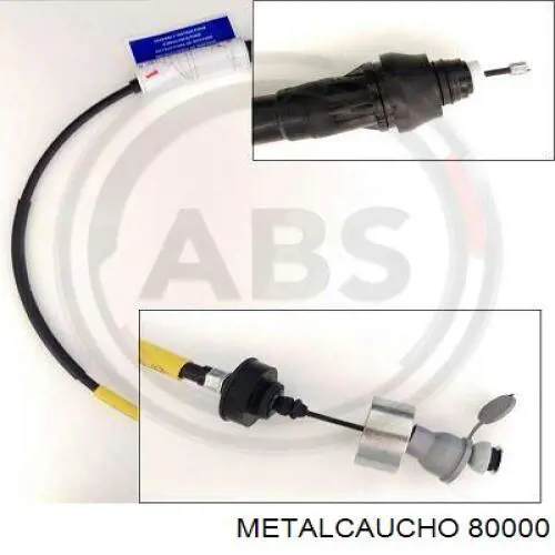 80000 Metalcaucho Трос зчеплення