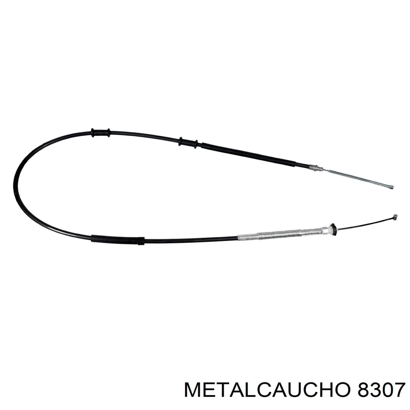 Патрубок вентиляції картера 8307 Metalcaucho