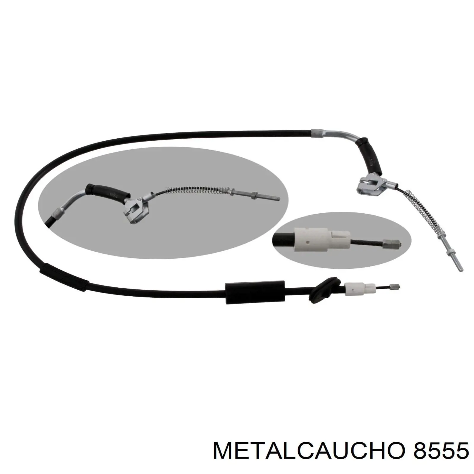 Шланг грубки/обігрівача 8555 Metalcaucho