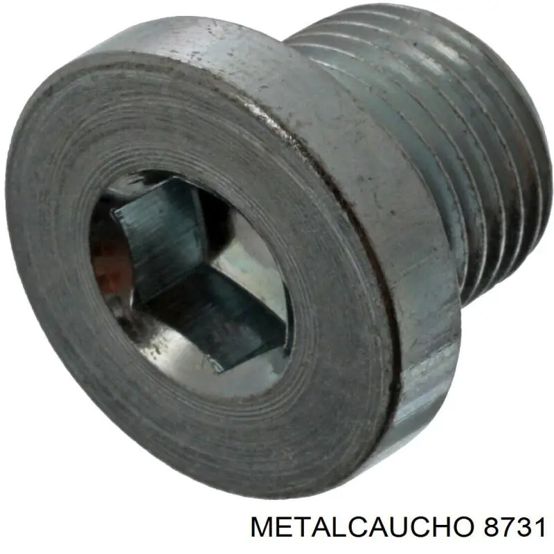 8731 Metalcaucho шланг/патрубок радіатора охолодження, нижній