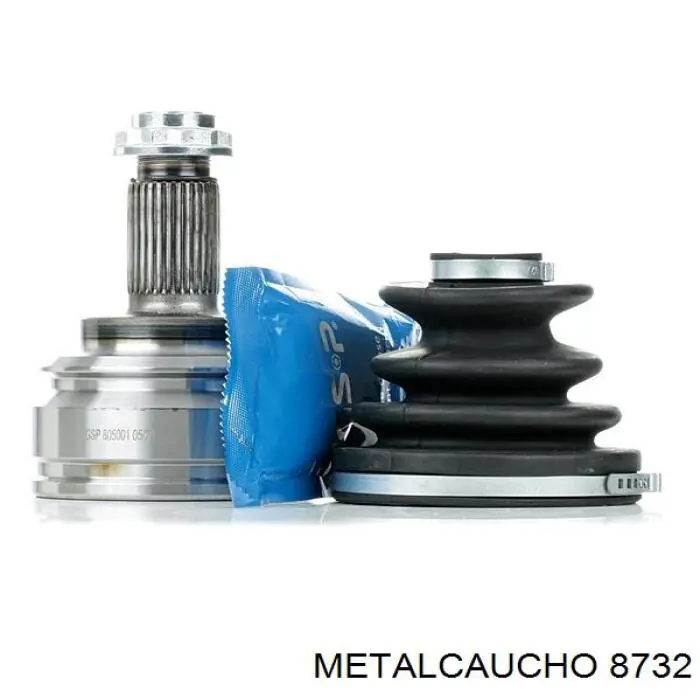Шланг/патрубок радіатора охолодження, нижній Metalcaucho 08732 ціна, від 48.39 USD