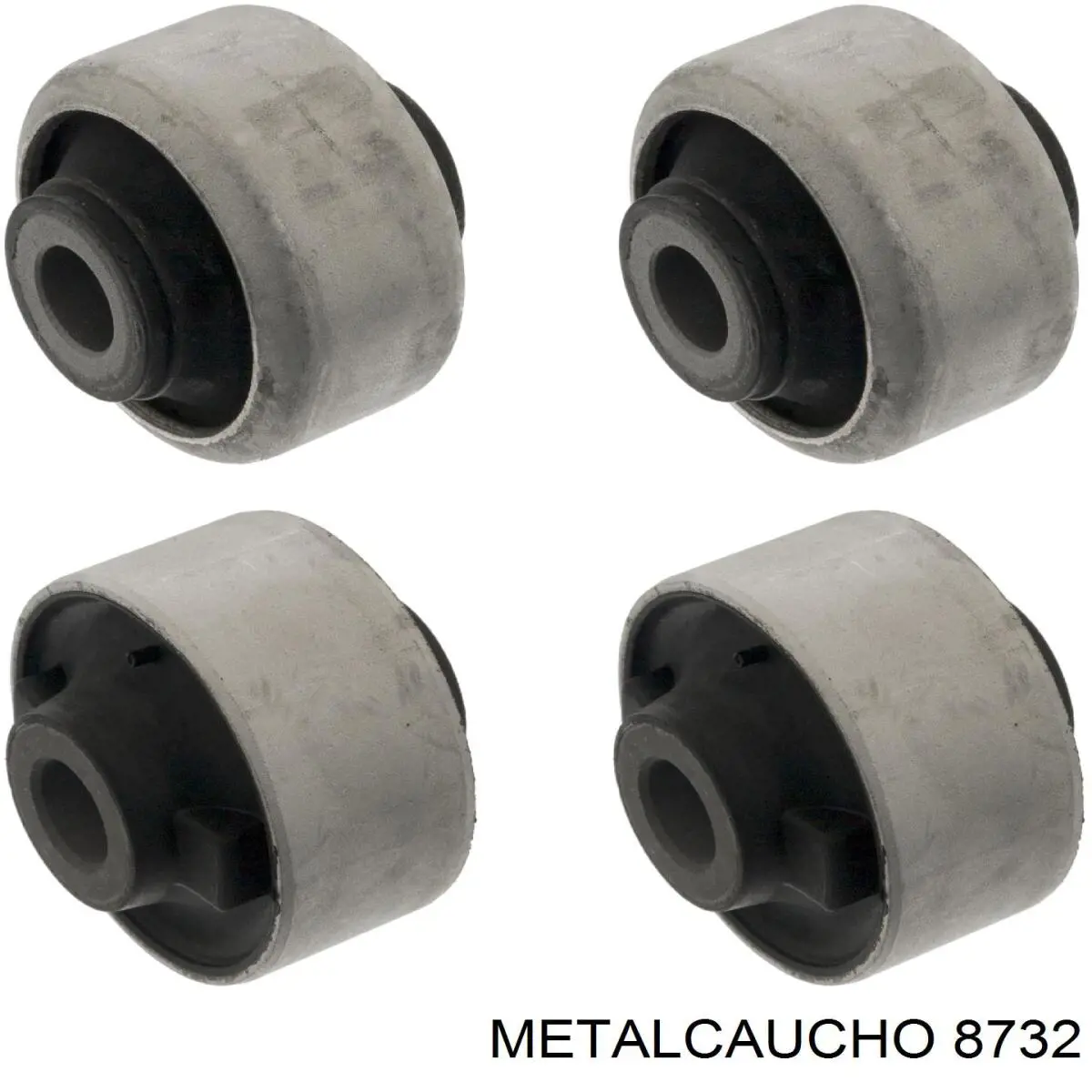 8732 Metalcaucho шланг/патрубок радіатора охолодження, нижній