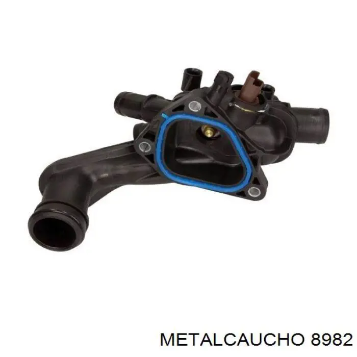 Купити 8982 Metalcaucho Шланг радіатора опалювача/пічки, обратка