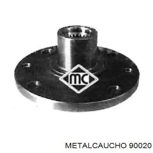 Передня маточина 90020 Metalcaucho