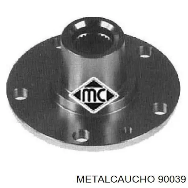 90039 Metalcaucho маточина передня