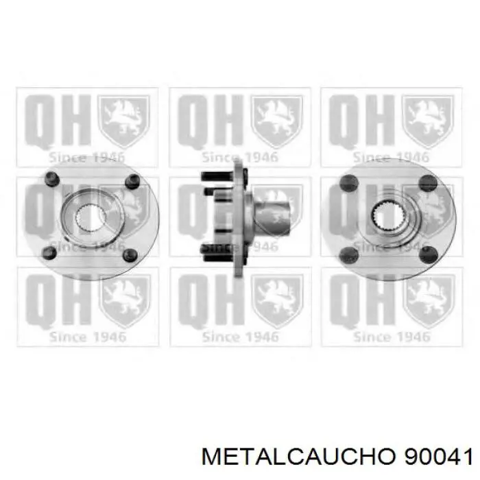 90041 Metalcaucho Маточина (передня)