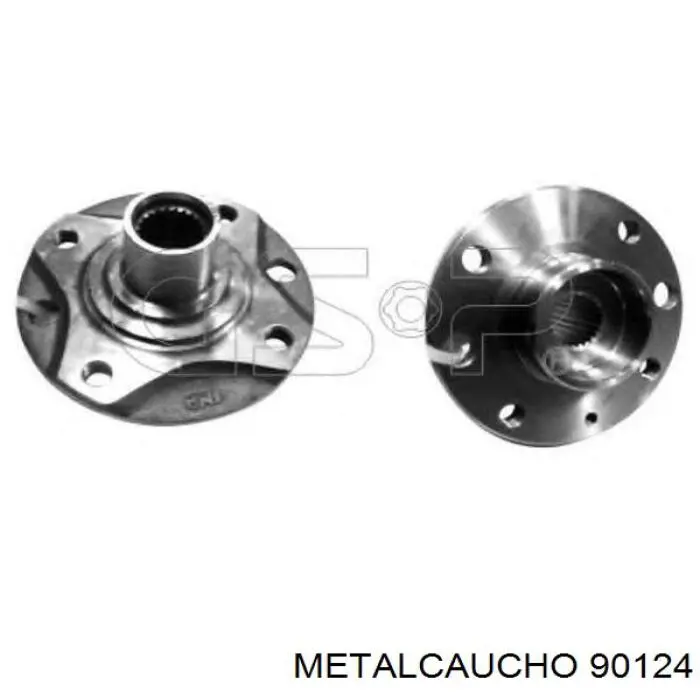 Маточина переднього колеса Metalcaucho 90124