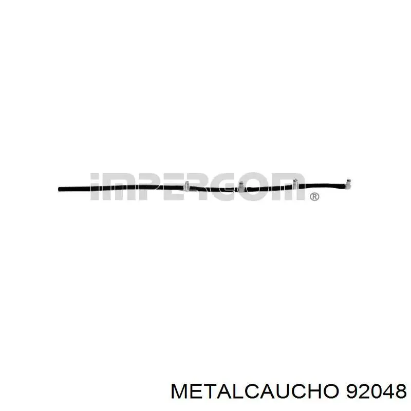 92048 Metalcaucho трубка паливна, зворотня від форсунок