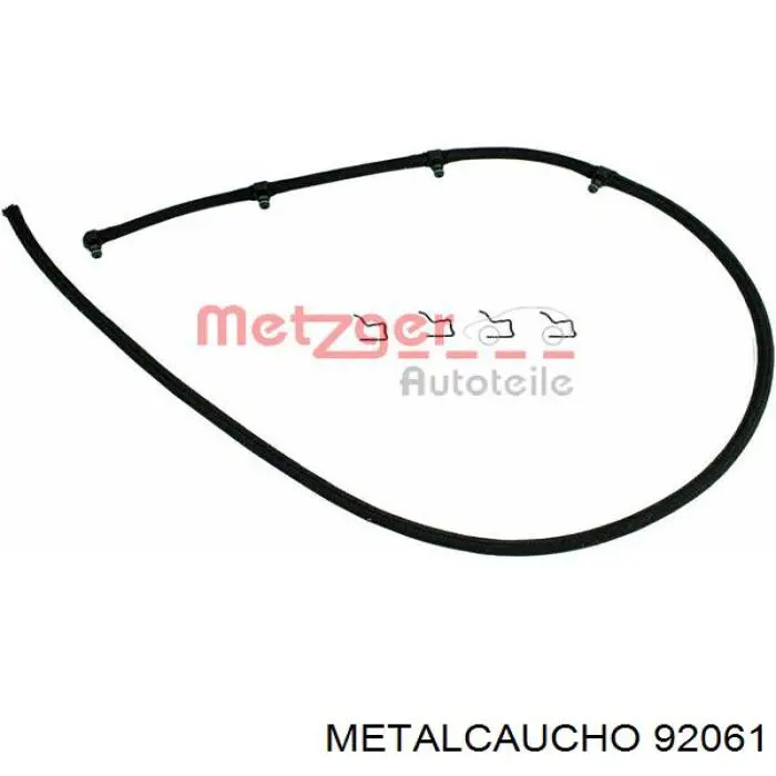 Трубка паливна, зворотня від форсунок AIC 74807 ціна, від 11.92 USD