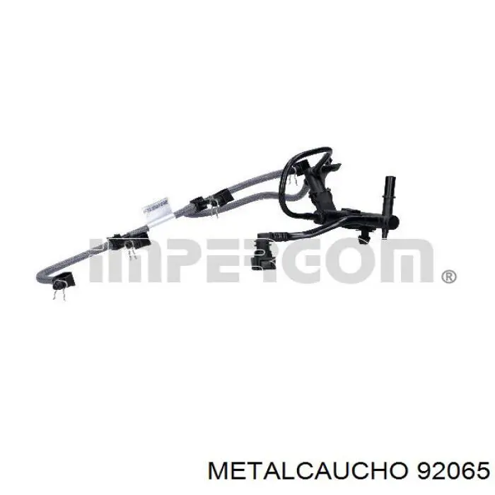 Купити 92065 Metalcaucho Трубка паливна, зворотня від форсунок