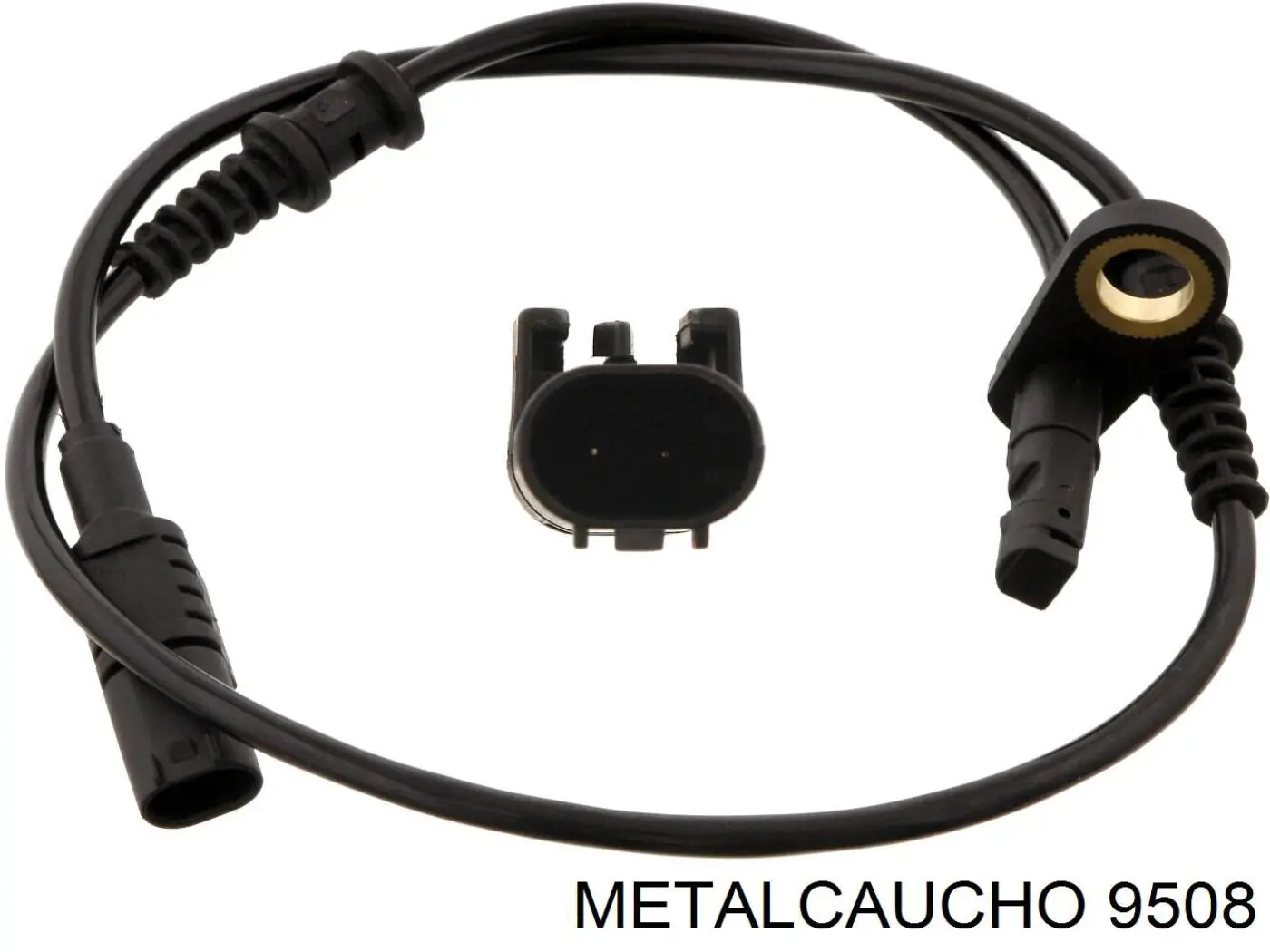 9508 Metalcaucho шланг/патрубок радіатора охолодження, нижній