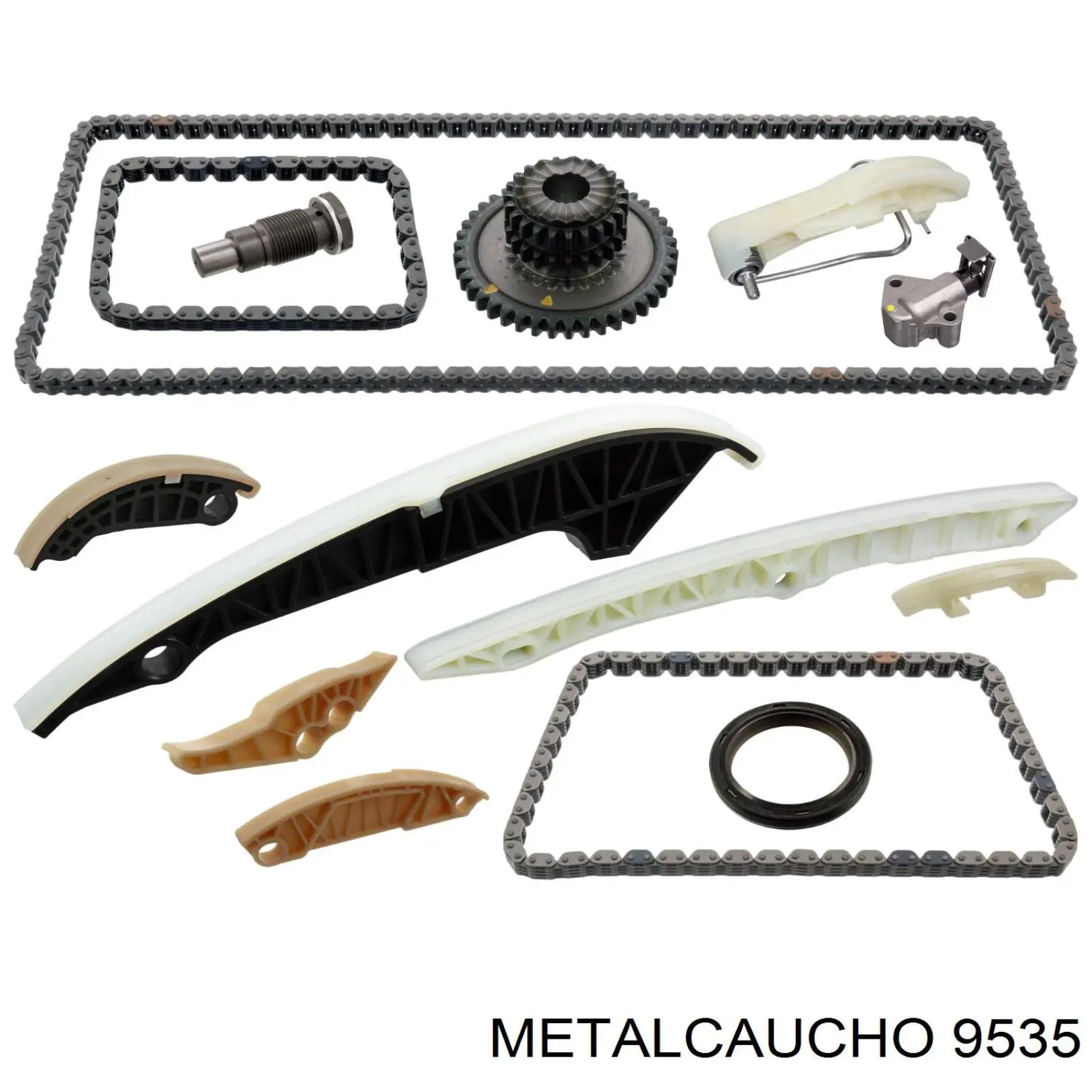 9535 Metalcaucho трубка/шланг відводу масла від турбіни