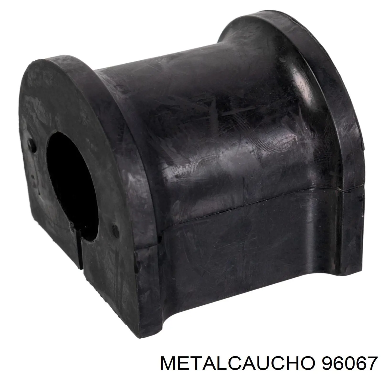96067 Metalcaucho шланг гальмівний задній