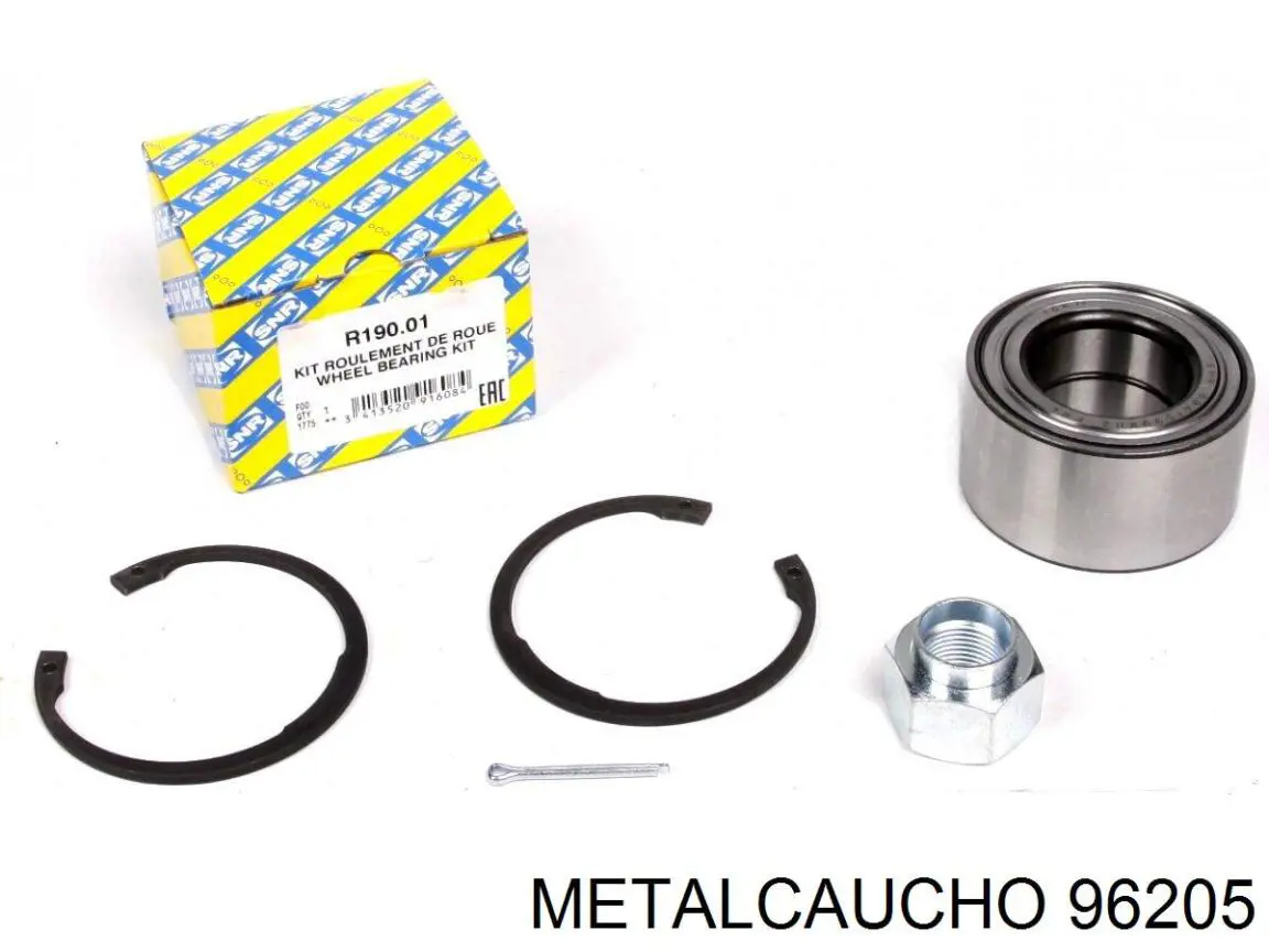 Купити 96205 Metalcaucho Шланг гальмівний задній